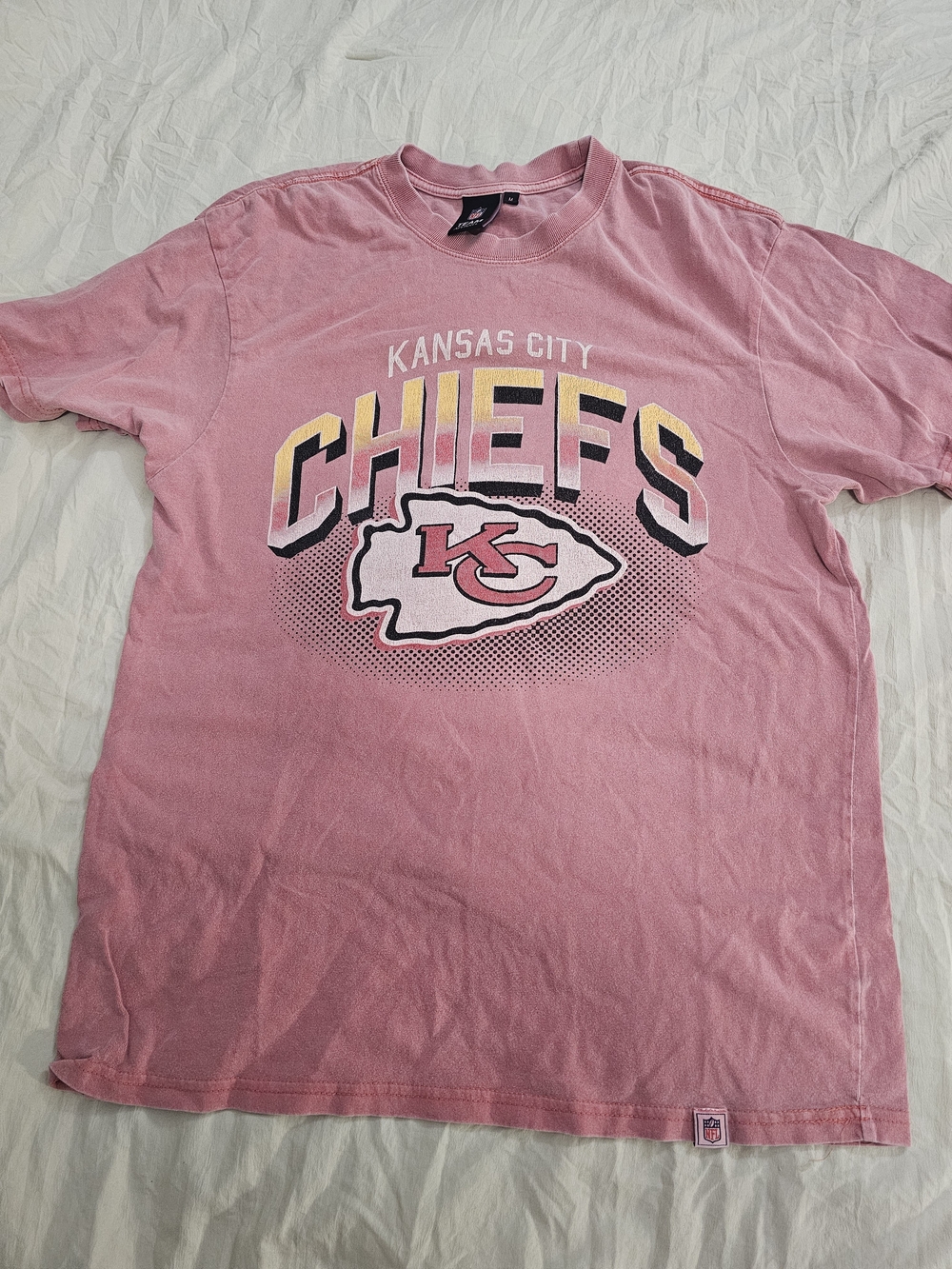 NFL Kansas City Chiefs Faded Red Graphic Tee
